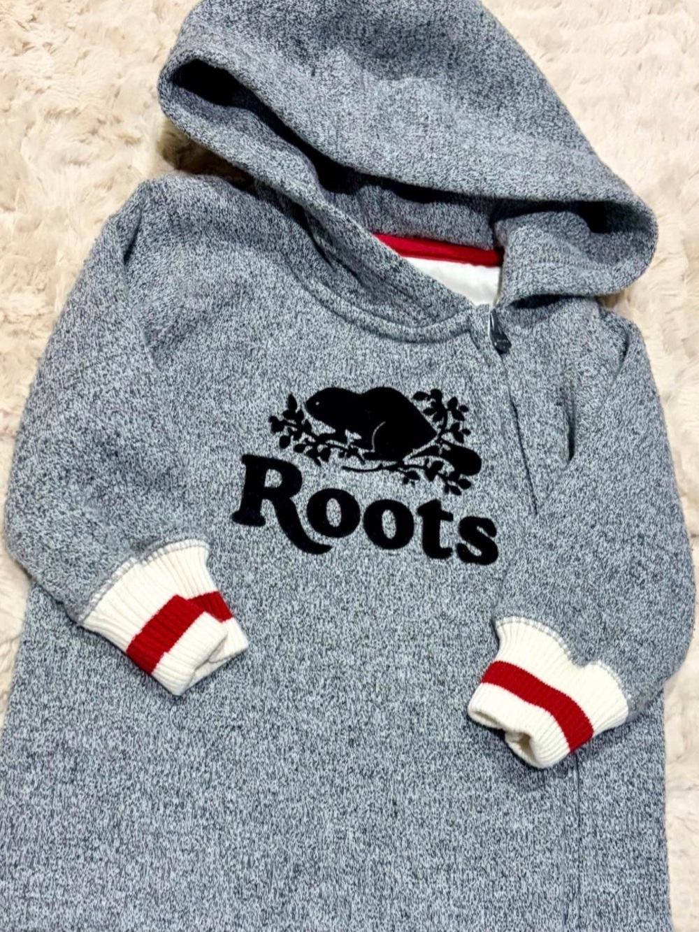 3-6m Roots Beaver Romper - Picture 2 of 4